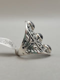 Canadian Eye Of Odin Sapphire Ring in .925 Sterling Silver (Size 8.25)