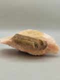 Apatite in Salmon Calcite Otter Lake, QC