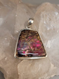 Canadian Ammolite Pendant Set in .925 Sterling Silver