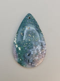 Grape Agate Cabochon Drilled❤️