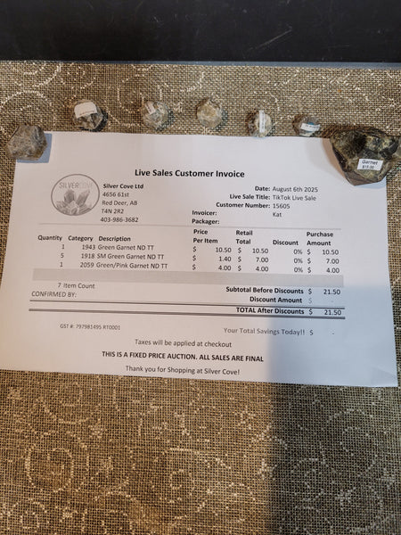 15605 August 6th 2025 TikTok Live