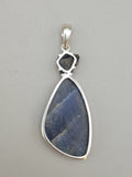 Canadian Eye Of Odin Sapphire Pendant in .925 Sterling Silver