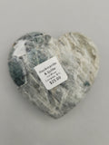 Canadian Hackmanite & Ijolite Heart Carving~Ice River Complex, BC