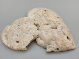 Druzy Quartz Heart