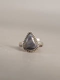 Canadian Eye Of Odin Sapphire Ring in .925 Sterling Silver (Size 6.75)