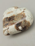 Canadian Vesuvianite & Grossular Garnet Heart Carving Bugaboos, B.C.