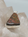 Canadian Ammolite Pendant Set in .925 Sterling Silver