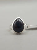 Canadian Eye Of Odin Sapphire Ring in .925 Sterling Silver (Size 6.75)