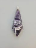 Chevron Amethyst Wand