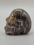 Canadian Staurolite & Garnet Skull Carving Kinbasket, B.C.