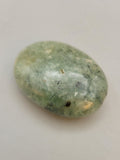 Prehnite and Epidote Palm Stone