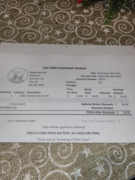 16019 RDGS September 25th 2025 Live