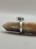 Canadian Eye Of Odin Sapphire Ring in .925 Sterling Silver (Size 6.75)