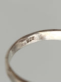 Canadian Eye Of Odin Sapphire Ring in .925 Sterling Silver (Size 5.5)