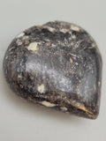 Canadian Staurolite & Garnet Heart Carving Kinbasket, B.C.