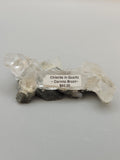 Chlorite In Quartz Aka Garden Quartz