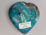 Chrysocolla Heart