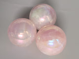 Aura Rose Quartz Sphere