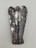 Canadian Staurolite & Garnet Angel Carving Kinbasket, B.C.