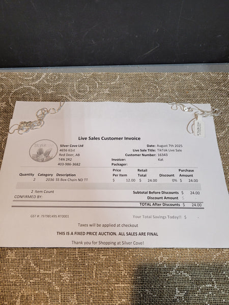 16343 August 7th 2025 TikTok Live