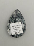 Canadian Hackmanite & Ijolite Cabochon~Ice River Complex, BC