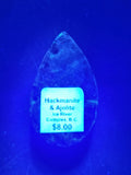 Canadian Hackmanite & Ijolite Cabochon~Ice River Complex, BC