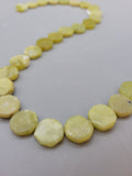 Serpentine Bead Strands(flat round)❤️