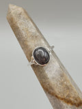 Canadian Eye Of Odin Sapphire Ring in .925 Sterling Silver (Size 8.75)