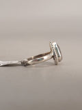 Canadian Eye Of Odin Sapphire Ring in .925 Sterling Silver (Size 6.75)
