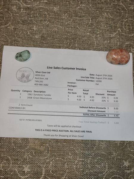 12090 August 27th 2025 Live