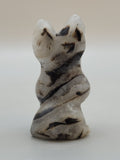Agate Druzy, Rabbit Carving