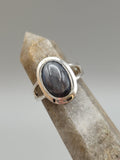 Canadian Eye Of Odin Sapphire Ring in .925 Sterling Silver (Size 6)