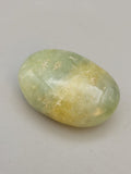 Prehnite and Epidote Palm Stone