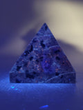Canadian Hackmanite & Ijolite Pyramid ~Ice River Complex, BC