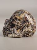 Canadian Staurolite & Garnet Skull Carving Kinbasket, B.C.