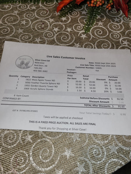 16805 RDGS September 25th 2025 Live