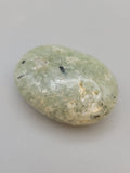 Prehnite and Epidote Palm Stone