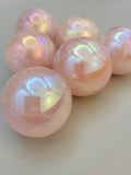 Aura Rose Quartz Sphere