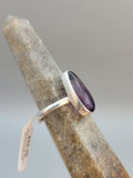 Super Seven in Sterling Silver Ring Sz10