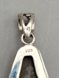 Canadian Ammolite Pendant Set in .925 Sterling Silver
