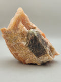 Apatite in Salmon Calcite Otter Lake, QC
