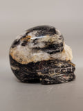 Canadian Staurolite & Garnet Skull Carving Kinbasket, B.C.