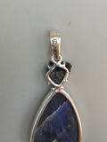 Canadian Eye Of Odin Sapphire Pendant in .925 Sterling Silver