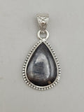 Canadian Eye Of Odin Sapphire Pendant in .925 Sterling Silver