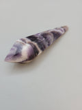 Chevron Amethyst Wand