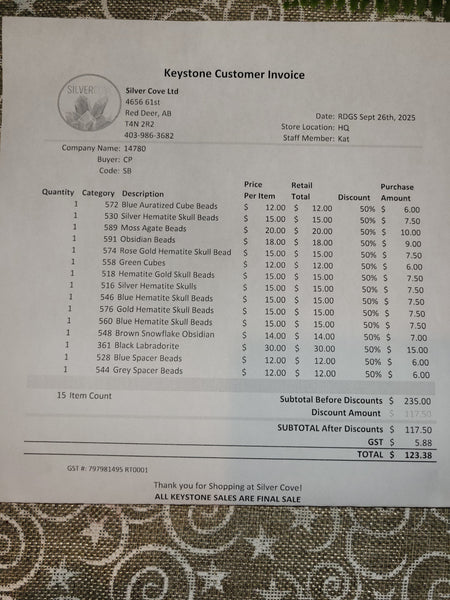 14780 RDGS September 26th 2025 Live