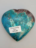 Chrysocolla Heart