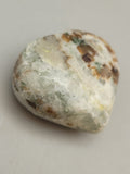 Canadian Vesuvianite & Grossular Garnet Heart Carving Bugaboos, B.C.