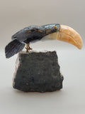 Bird Animal Carving on Amethyst ❤️