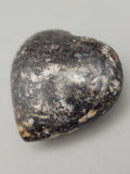 Canadian Staurolite & Garnet Heart Carving Kinbasket, B.C.